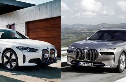 Xe Xanh: THACO bất ngờ đưa về hai mẫu xe điện BMW i7 và BMW i4